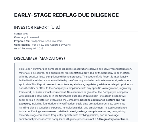 Risk Assessment Summary